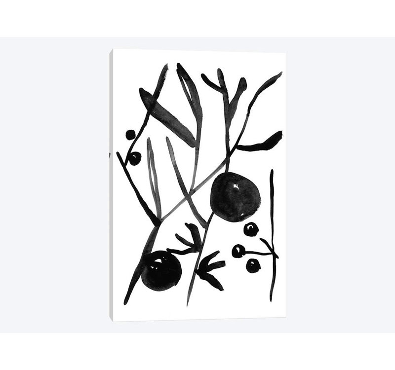 « graze i », reproduction sur toile, H 26 po x l 18 po x P 1,5 po, Toile tendue, Pas de tapis