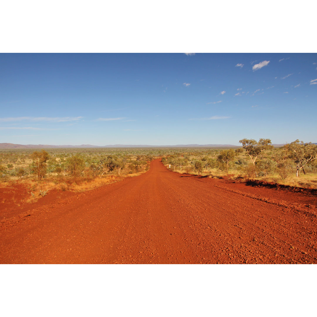 Leinwandbild Die Strecke im Karijini-Nationalpark in Western Australia