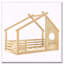 Lit House House avec fenêtre et petite tablette-1175260328-1175260331