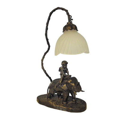 Elephant Metal Novelty Lamp