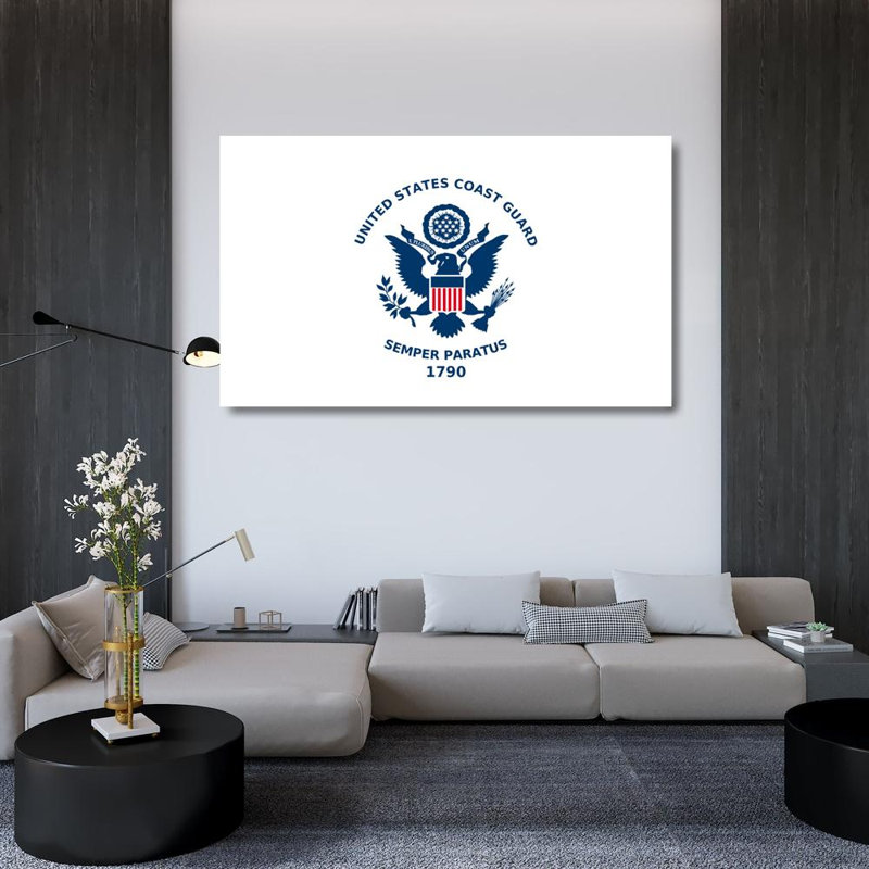 Garde côtière des États-Unis, H 29 po x l 48 po