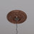EnduraForm PVC Baltimore Thermoformed Ceiling Medallion, 16"OD x 3 1/2"ID x 1"P (Fits Canopies up to 6 1/2"), Aged Copper-88028187-137634726