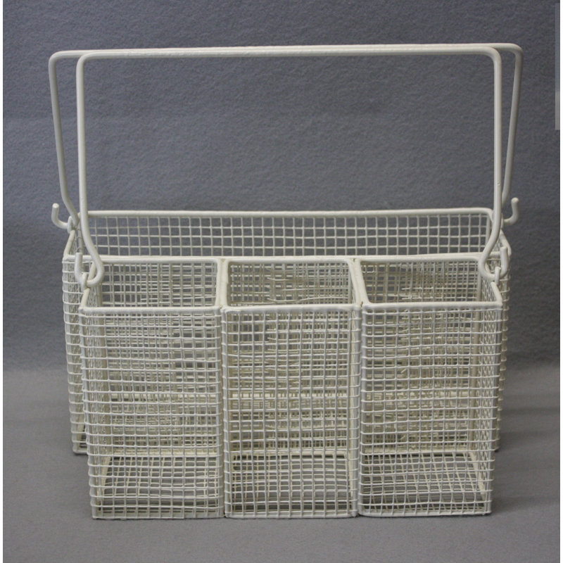 Metal Rectangle Flatware Caddy