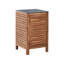 3 Piece Outdoor Kitchen Set with Sink BRUCOLI Acacia Wood Brown