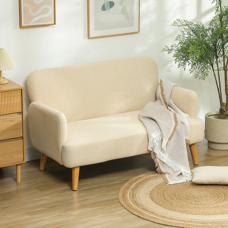 Herefordshire 2 Seater Loveseat, Cream