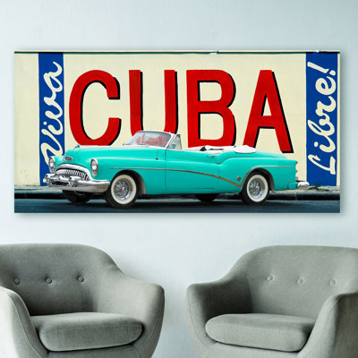 Cuba Libre, Havana - Wrapped Canvas Print