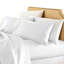 Taie d'oreiller douce et durable de satin de coton à 100% - 2 pièces-105506131