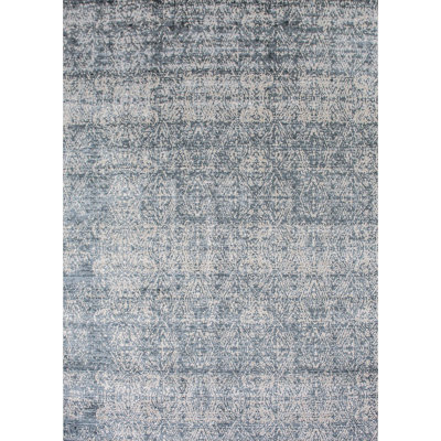 Viscose Geometric Indoor Rug
