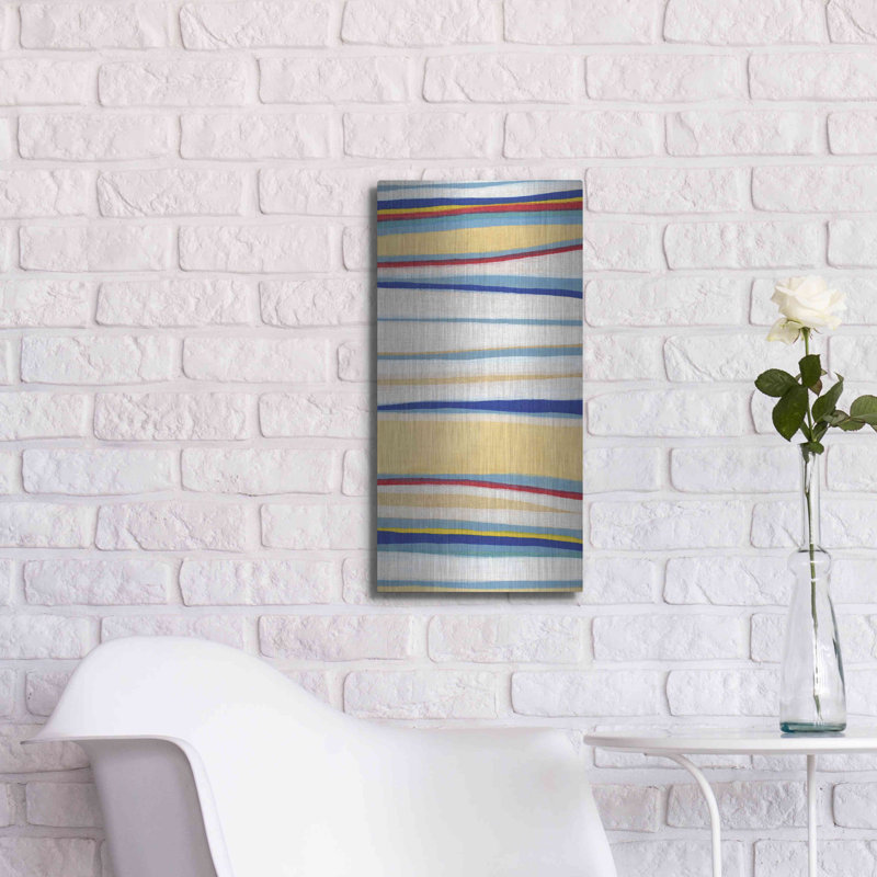 «Wavy Lines II» par Nikki Galapon, H 24 po x l 12 po
