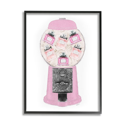 Bouteilles de parfum rose Gumball Machine Glam