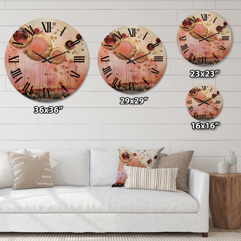 Horloge murale Spillane Escape To Serenity, Moyenne