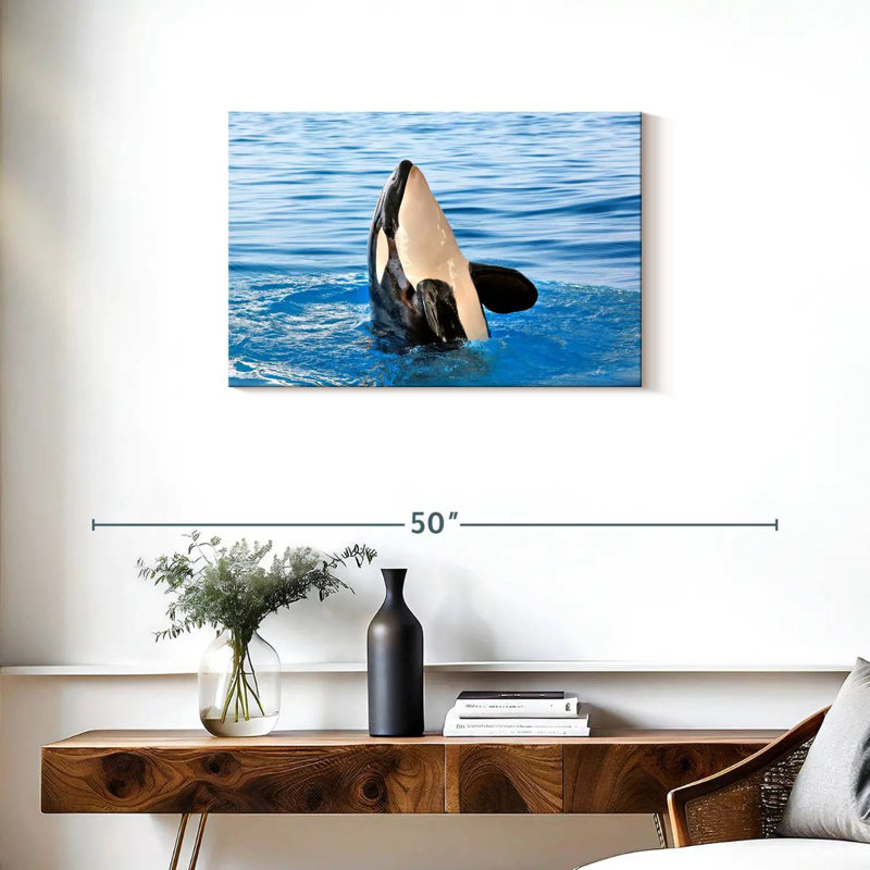 Brampt Orca Sighting, 20" H x 30" W
