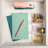 Thomas Martha Stewart Stack and Slide Plastic Tray Office Desktop Organizer-90712344