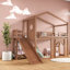 Lits multifonctionnels avec rangement, lit mezzanine en bois pour maison d'enfant