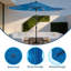 11 pi. Parasol de patio moderne en porte-à-faux