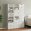 Side Cabinets 6 Pcs "ODDA" 40X24x79 Cm Solid Wood Pine-1897736548