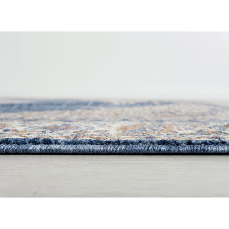 Tapis bleu Milburn