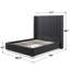 Structure de lit en velours Jeffrey-498803111-498803110