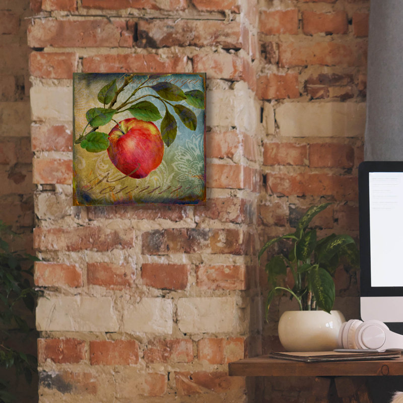 «From The Grove Apple» par Art Licensing Studio, art mural sur toile, H 12 po x l 12 po x P 0,75 po
