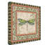  Art mural sur toile tendue - "Bohemian Dragonfly 2" par Jean Plout pour décoration de salon, de chambre à coucher ou de bureau - 24 x 24-30362008