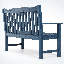 Banc d'extérieur imperméable 49 po-470832043