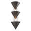 Versus 28-in Brass Wall Sconce-996597352