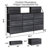 70" Bedroom Dresser With 13 Large Drawers-753079606