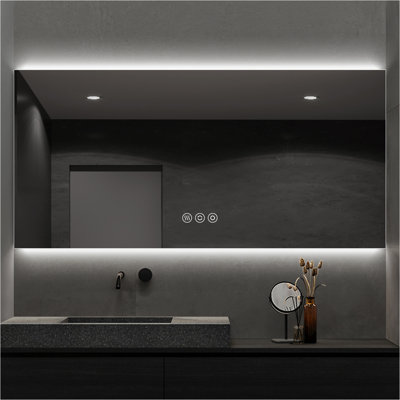 Frameless Backlit LED Bathroom Vanity Mirror