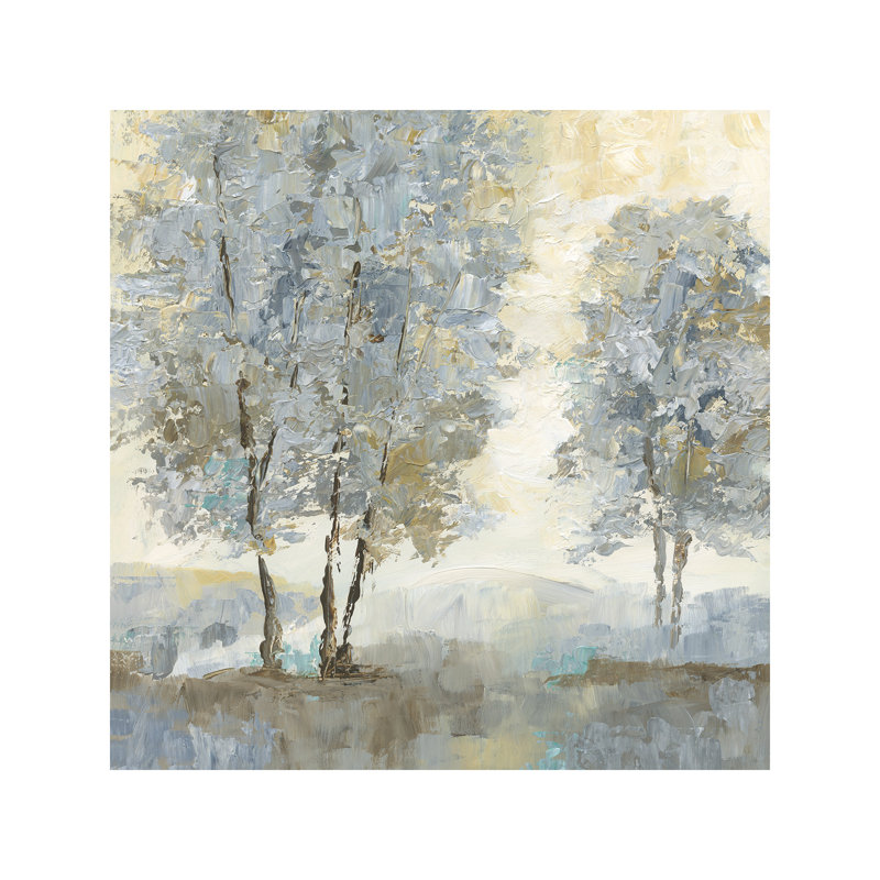 Soft Sentinel II - Wrapped Canvas Painting, 45.72 cm H x 45.72 cm W x 3.175 cm D