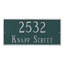 2-Line Wall Address Plaque-436003326