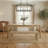 Braydan 58" W Solid Wood Bench with Hand Turned Legs- Rustic Natural-72877748