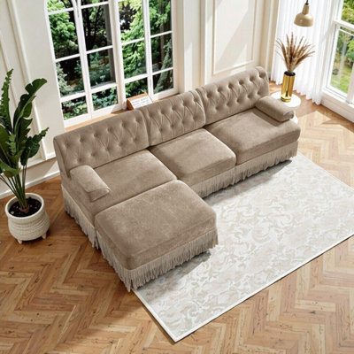 Canapé modulaire Chesterfield
