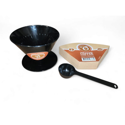 Size 2 FB Dripper Cone, Spoon & Filter Paper Set