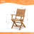 Rafael Wood Outdoor Lounge Chair 