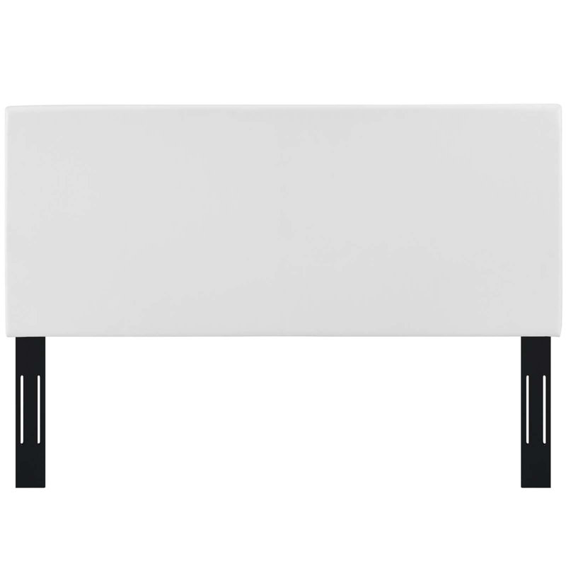 Taylor Upholstered Faux Leather Headboard, Full/Queen