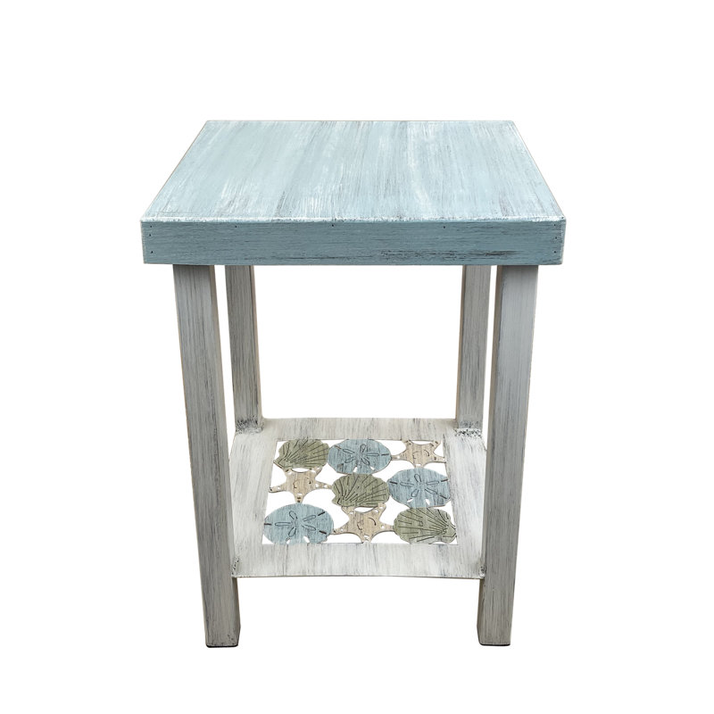 Alexandrew Solid Wood Top End Table