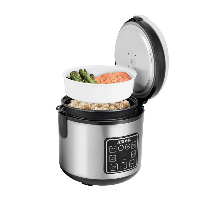Arôme 8 tasses (cuit) / 2 pte Multicuiseur numérique riz et grain (ARC-5104SB)