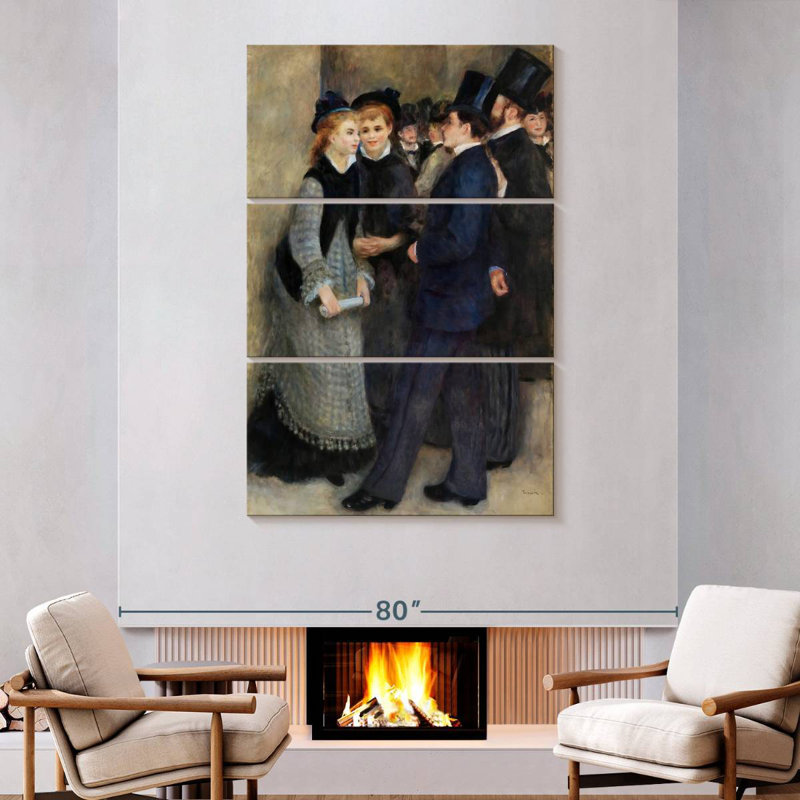 Leisha Leaving The Conservatory, 74" H x 48" W