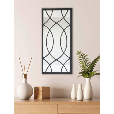 Nevill Metal Rectangle Wall Mirror