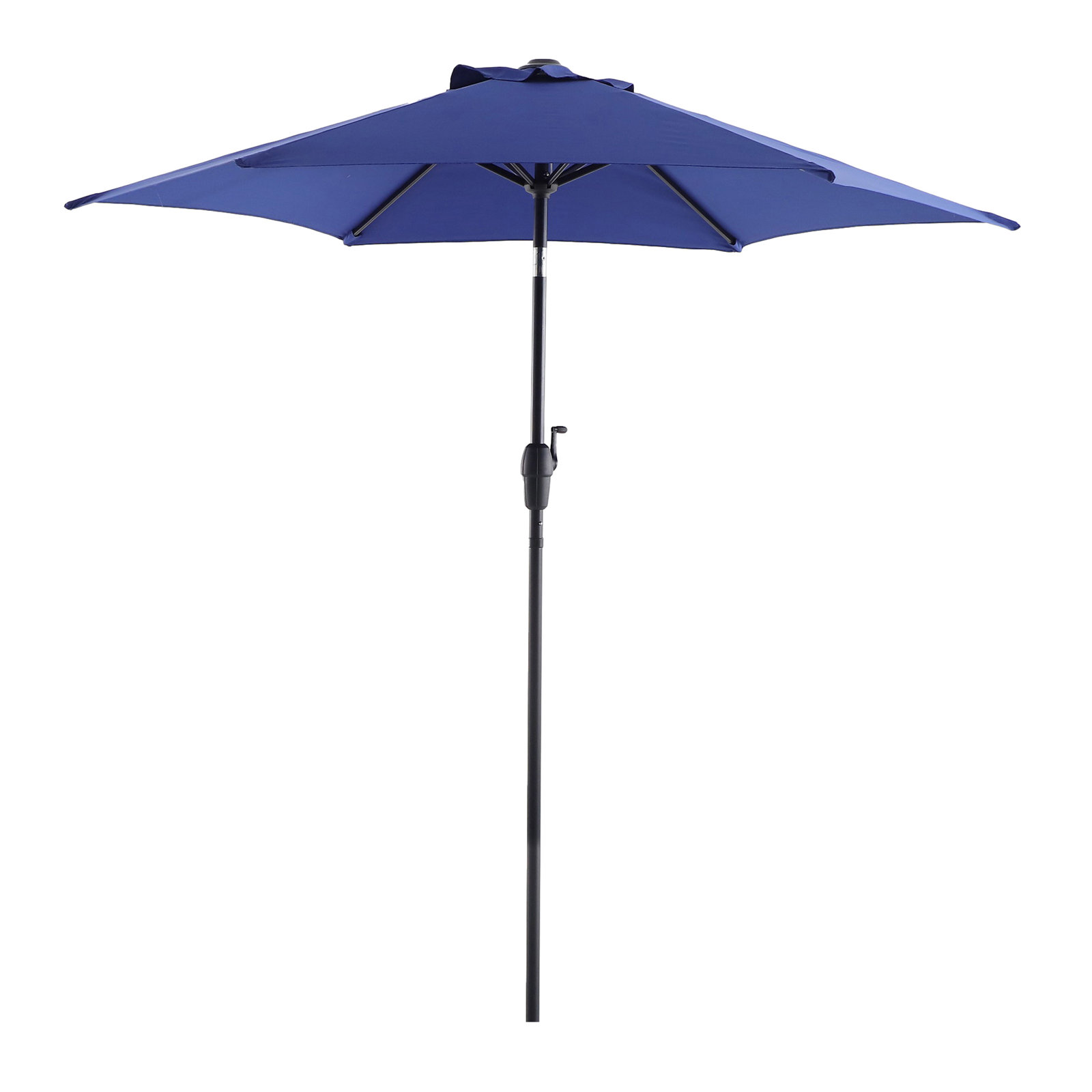 Jemma 9' Diameter Market Umbrella, Navy Blue