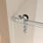 Frameless Sliding Bathtub Door, Tub Shower Door, 5/16" (8Mm) Clear Tempered Glass, Stainless Steel Frame-120559010