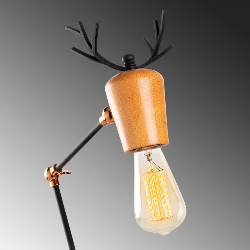 Lampe de bureau brune 20,47 po Mccracken
