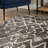 Addison Calabar Transitional Abstract Diamond Steel 5’ X 7’6" Area Rug-67587984