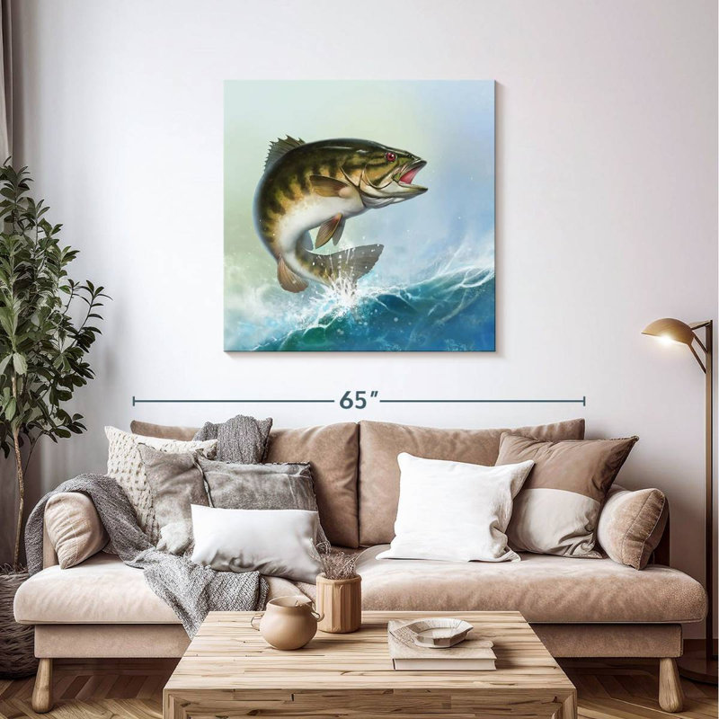 Brampt Bass, 39" H x 39" W
