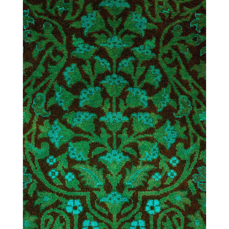 Fine Vibrance One-of-a-Kind 2' 7" X 8' 7" Hand Knotted Area Rug