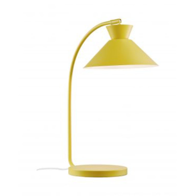 Metal Desk Lamp, Yellow