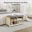Upholstered Storage Bench-123284676