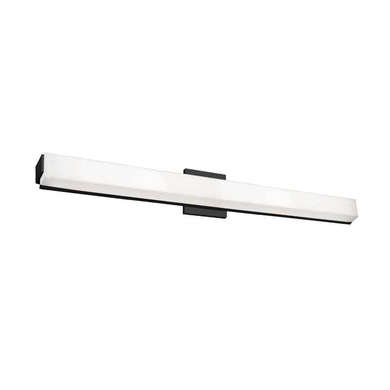 Latitude 1 - Light LED Bath Bar, Black