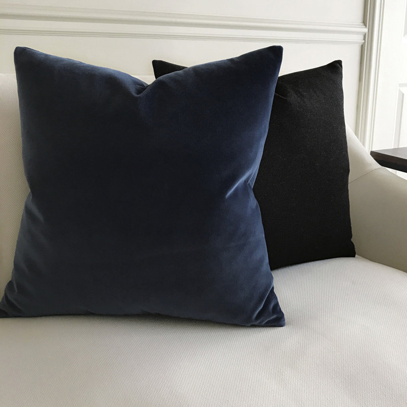 Plush Fabric, Navy Blue