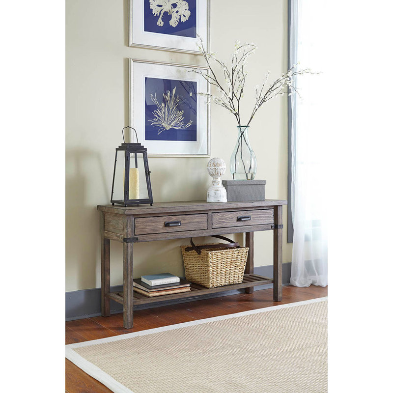 Carmelin 52'' Solid Wood Console Table
